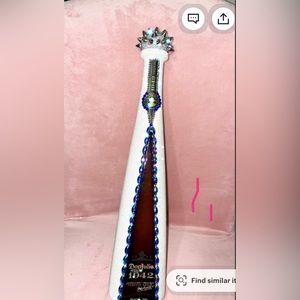 Empty Don Julio 1942 bedazzled bottle. Comes as is , no alterations.